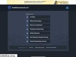 Sites similar to healthlinenetworks.net