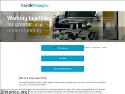 Sites similar to healthliteracy.co.nz