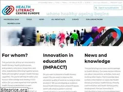 Sites similar to healthliteracycentre.eu
