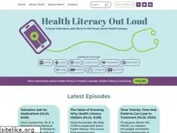 Sites similar to healthliteracyoutloud.com