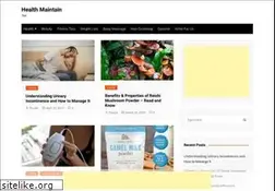 Sites similar to healthmaintaintips.com