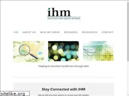 Sites similar to healthmetrics.org