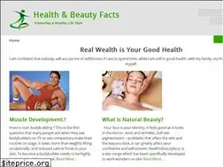 Sites similar to healthnbeautyfacts.com