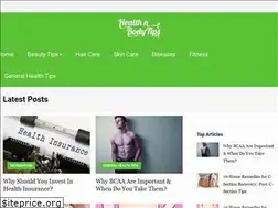 Sites similar to healthnbodytips.com