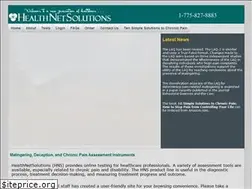 Sites similar to healthnetsolutions.com