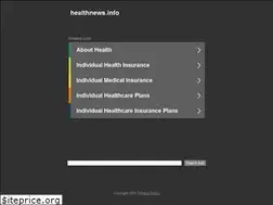 Sites similar to healthnews.info