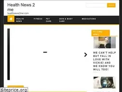 Sites similar to healthnews2me.com