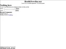 Sites similar to healthnewsline.net