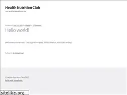 Sites similar to healthnutritionclub.com