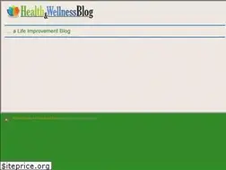 Sites similar to healthnwellnessblog.com