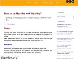 Sites similar to healthowdy.com