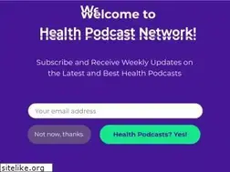 Sites similar to healthpodcastnetwork.com