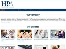 Sites similar to healthpolicy.com.au