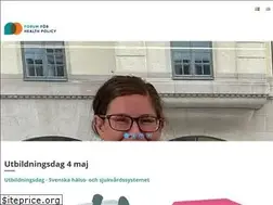 Sites similar to healthpolicy.se