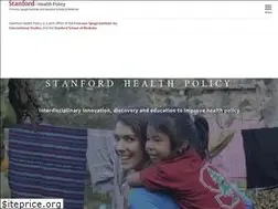 Sites similar to healthpolicy.stanford.edu