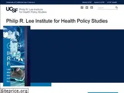 Sites similar to healthpolicy.ucsf.edu