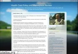 Sites similar to healthpolicyandmarket.blogspot.com