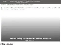 Sites similar to healthpolicyfinders.com