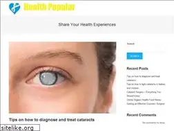 Sites similar to healthpopular.com