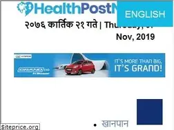 Sites similar to healthpostnepal.com