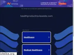 Sites similar to healthproductreviewsite.com