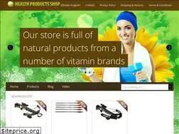 Sites similar to healthproductsshop.com