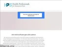 Sites similar to healthprofessionalsforpatientsinpain.org