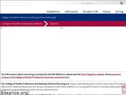 Sites similar to healthprofessions.udmercy.edu