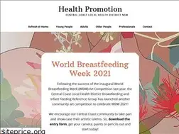 Sites similar to healthpromotion.com.au
