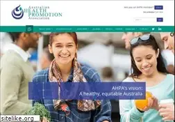 Sites similar to healthpromotion.org.au