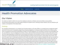 Sites similar to healthpromotionadvocates.org