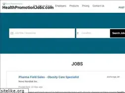 Sites similar to healthpromotionjobs.com