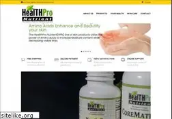 Sites similar to healthpronutrient.com