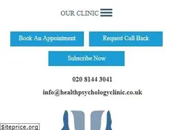 Sites similar to healthpsychologyclinic.co.uk