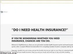 Sites similar to healthquotes.ca