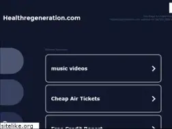Sites similar to healthregeneration.com