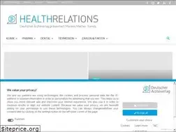 Sites similar to healthrelations.de