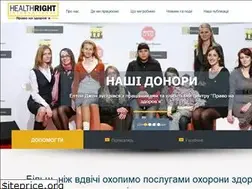 Sites similar to healthright.org.ua