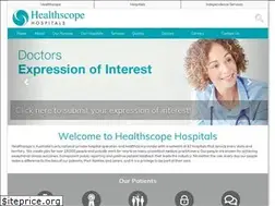 Sites similar to healthscopehospitals.com.au