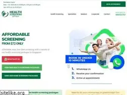 Sites similar to healthscreening.sg