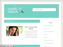 Sites similar to healthsearchonline.com