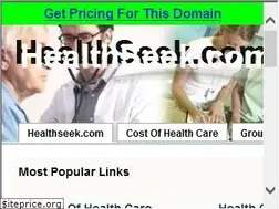 Sites similar to healthseek.com