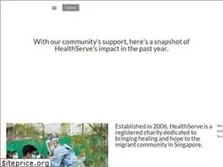 Sites similar to healthserve.org.sg