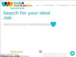 Sites similar to healthsocialcarejobs.co.uk