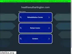 Sites similar to healthsoutharlington.com