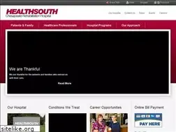 Sites similar to healthsouthchesapeake.com