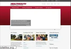 Sites similar to healthsouthfortworth.com
