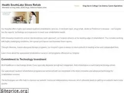 Sites similar to healthsouthlakeshorerehab.com