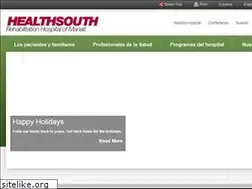 Sites similar to healthsouthmanati.com