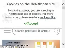Sites similar to healthspan.com